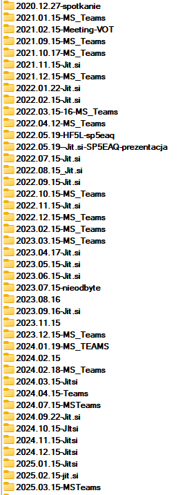 Katalog mityngi OT73