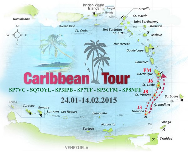 Caribbean Tour 2015